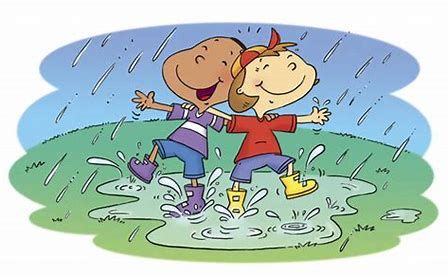 We're playin' in the puddles